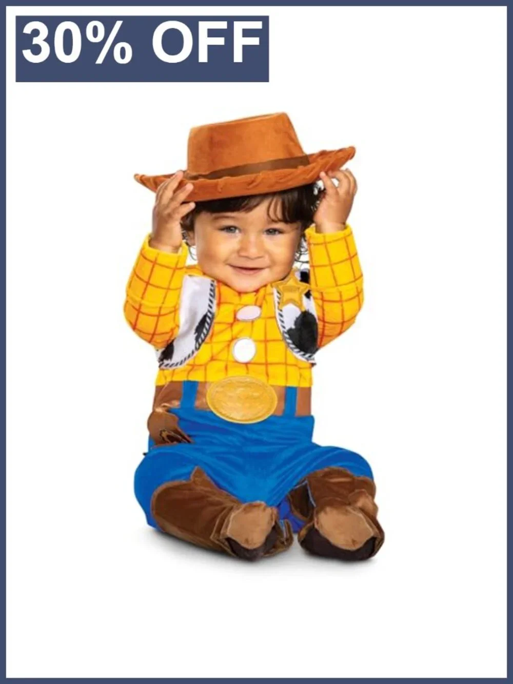 Infant Toy Story Woody Costume Jumpsuit with Hat, Holster